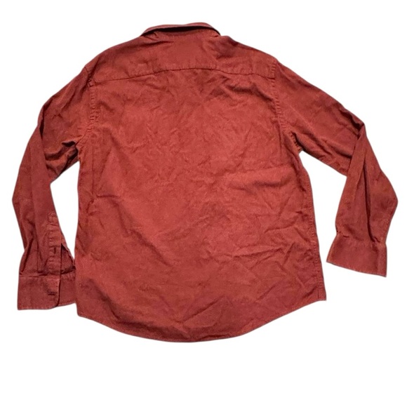 UntuckIt Men’s Size XL Burgundy Classic Cotton Flannel Shirt Button Down - Picture 6 of 6